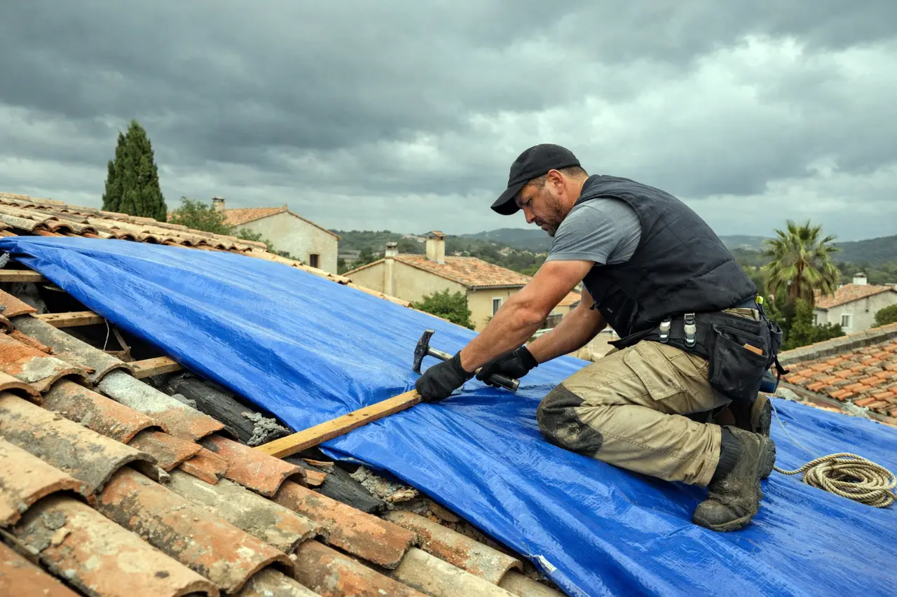 Urgence Toiture Aix-en-Provence : Intervention Rapide et Réparation Durable sous le Mistral 1
